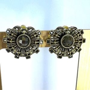 Heidi Daus Vintage “Decolicious” clip on earrings